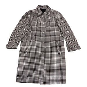 Bernardo Trench Coat Women's M Check/Black Rain Coat Reversible‎ Waterproof